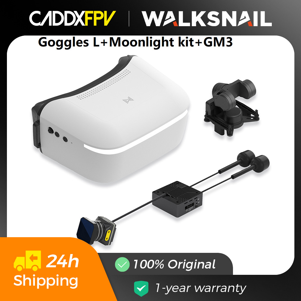 Walksnail Avatar Hd Moonlight Kit 4K - Caddx Walksnail Avatar HD-Brille L+Walksnail Moonlight
