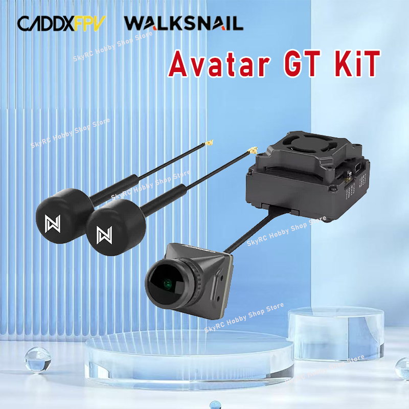 Walksnail Avatar Gt Kit 2W Vtx - Caddx Walksnail Avatar GT FPV-Kit, 2W