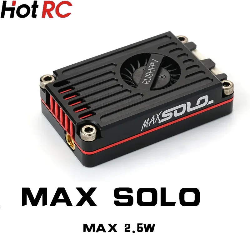 Rushfpv Rush Max Solo 5.8G 2.5W Vtx - RUSHFPV TANK MAX SOLO VTX 5,8