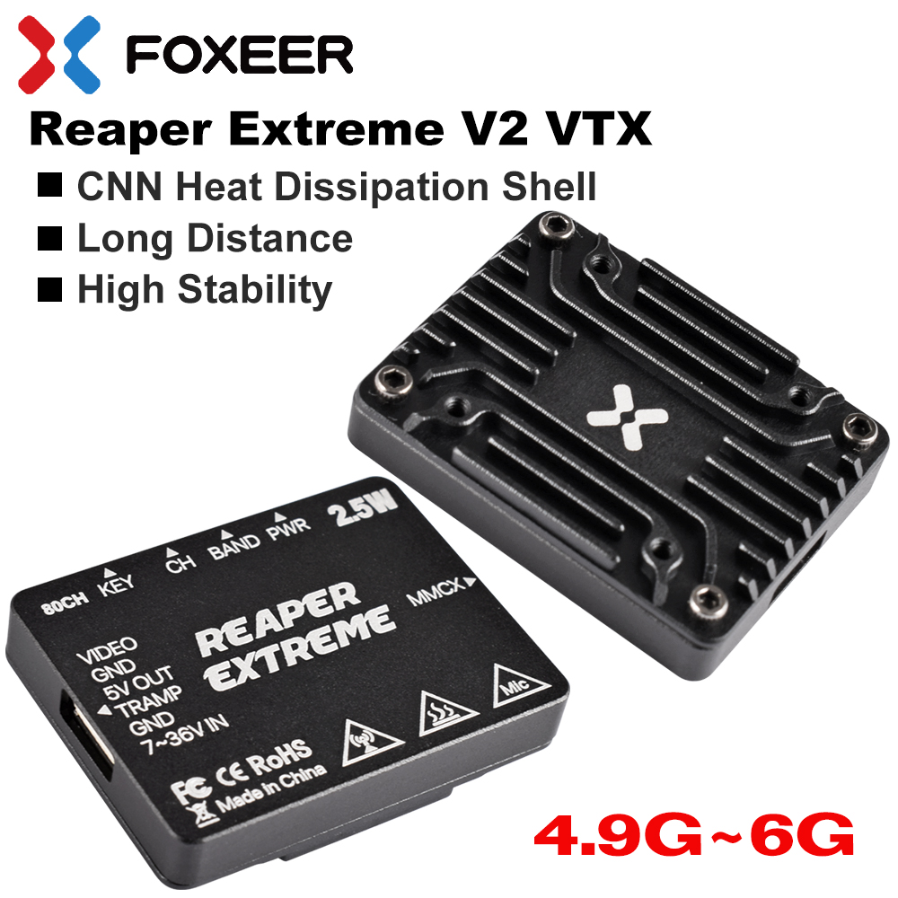 Foxeer 5,8 g Reaper Extreme V2 – Foxeer Reaper Extreme 2.5W Vtx Bewertung und Preis